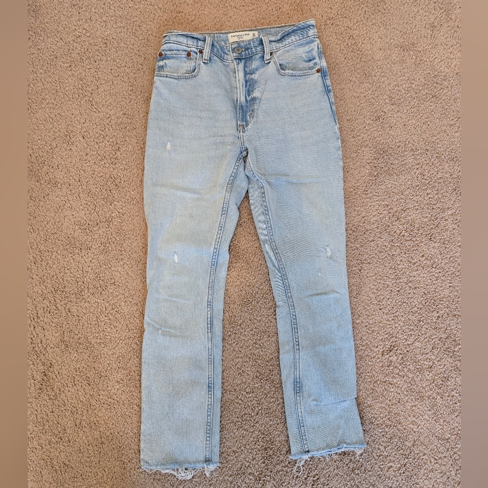 A&F High Rise Skinny Jeans Petite